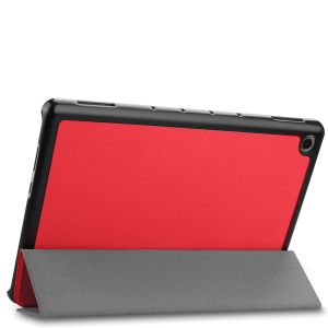 iMoshion Trifold Bookcase Huawei MediaPad M5 Lite 10.1 inch - Rood