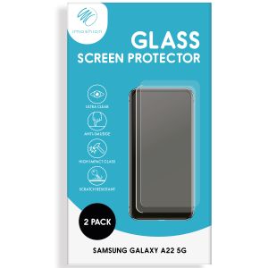 iMoshion Screenprotector Gehard Glas 2 pack Samsung Galaxy A22 (5G)