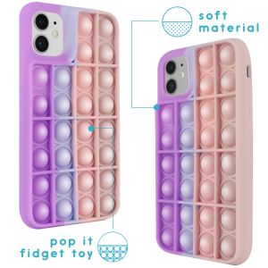 iMoshion Pop It Fidget Toy - Pop It hoesje iPhone 11 - Multicolor