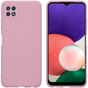 iMoshion Color Backcover Samsung Galaxy A22 (5G) - Dusty Pink