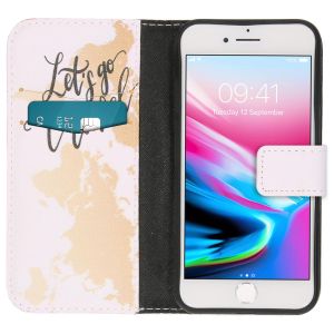 iMoshion Design Softcase Bookcase iPhone SE (2022 / 2020) / 8 / 7