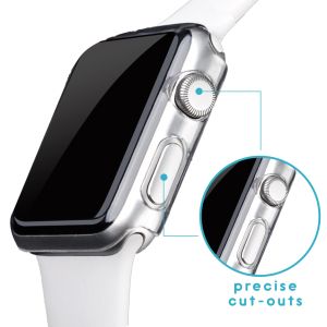 iMoshion Full Cover Softcase Apple Watch Series 4 / 5 / 6 / SE - 40 mm - Transparant