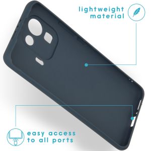 iMoshion Color Backcover Xiaomi Mi 11 Pro - Donkerblauw