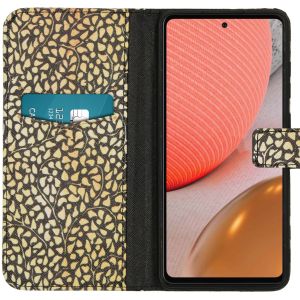 iMoshion Design Softcase Bookcase Galaxy A72 - Allover de Luxe