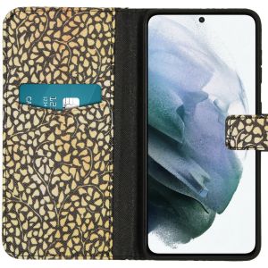iMoshion Design Softcase Bookcase Galaxy S21 - Allover de Luxe