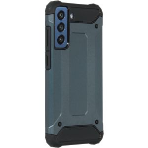 iMoshion Rugged Xtreme Backcover Samsung Galaxy S21 FE - Donkerblauw