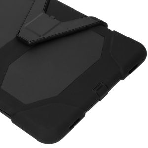 Extreme Protection Army Backcover iPad Pro 12.9 (2021 / 2022) - Zwart