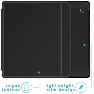 iMoshion Slim Hard Case Sleepcover met stand Kobo Libra H2O - Zwart