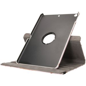 iMoshion 360° Draaibare Design Bookcase iPad 7 (2019) / iPad 8 (2020) / iPad 9 (2021) 10.2 inch - Pink Graphic