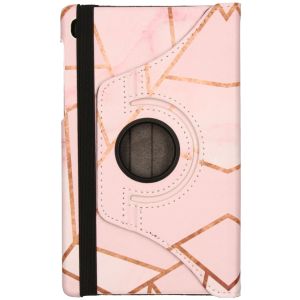 iMoshion 360° Draaibare Design Bookcase Galaxy Tab A7 Lite - Pink Graphic