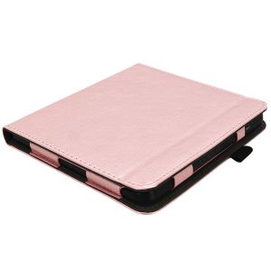 iMoshion Vegan Leather Bookcase Kobo Libra H2O - Rosé Goud