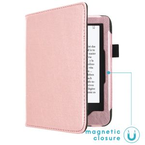 iMoshion Vegan Leather Bookcase Tolino Shine 3 - Rosé Goud