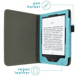 iMoshion Vegan Leather Bookcase Tolino Shine 3 - Lichtblauw