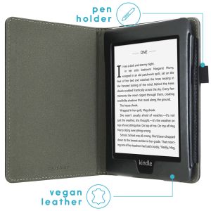 iMoshion Vegan Leather Bookcase Amazon Kindle Paperwhite 4 - Zwart