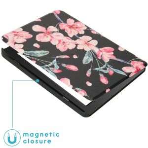 iMoshion Design Slim Hard Case Bookcase Kobo Nia - Blossom