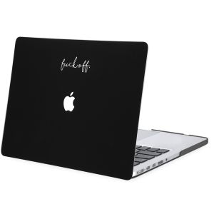 iMoshion Design Laptop Cover MacBook Pro 15 inch Retina - A1398 - Fuck Off