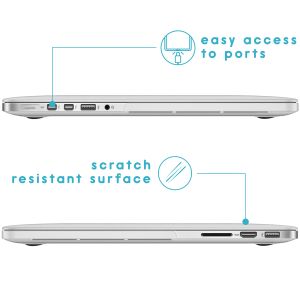 iMoshion Laptop Cover MacBook  Pro 15 inch Retina - Transparant