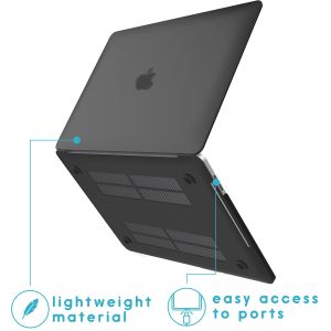 iMoshion Laptop Cover MacBook Pro 15 inch (2016-2019) - A1707 / A1990 - Zwart