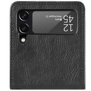 iMoshion Luxe Bookcase Samsung Galaxy Z Flip 3 - Zwart