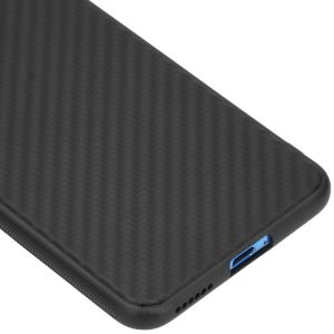 Carbon Softcase Backcover Xiaomi Mi 11 Lite (5G) / Lite (4G) - Zwart