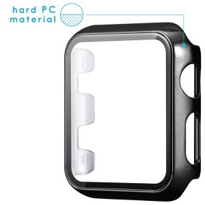iMoshion Full Cover Hardcase Apple Watch Series 1 / 2 / 3 - 42 mm - Zwart