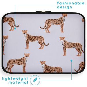 iMoshion Universele Design Sleeve 13 inch - Cheetah