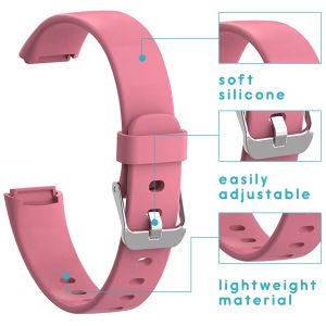 iMoshion Siliconen bandje Fitbit Luxe - Roze