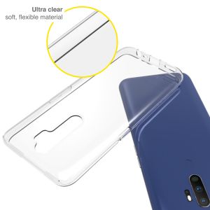 Accezz Clear Backcover Oppo A5 (2020) / A9 (2020) - Transparant