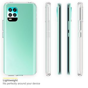 Accezz Clear Backcover Xiaomi Mi 10 Lite - Transparant