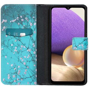 iMoshion Design Softcase Bookcase Samsung Galaxy A32 (5G) - Blossom
