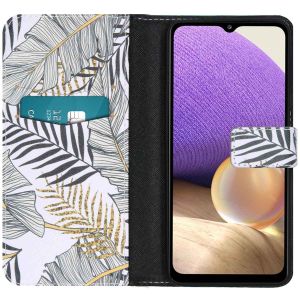 iMoshion Design Softcase Bookcase Samsung Galaxy A32 (5G) - Glamour Botanic