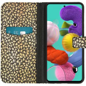 iMoshion Design Softcase Bookcase Galaxy A51 - Allover de Luxe
