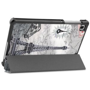 iMoshion Design Trifold Bookcase Galaxy Tab A7 Lite - Parijs