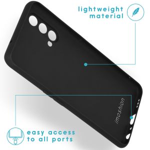iMoshion Color Backcover OnePlus Nord CE 5G - Zwart