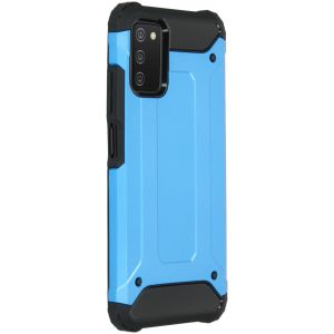 iMoshion Rugged Xtreme Backcover Samsung Galaxy A03s - Lichtblauw