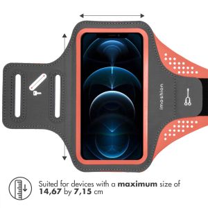 iMoshion Premium Fit Sportarmband - Size L - Oranje