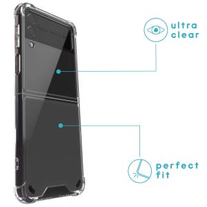 iMoshion Hardcase Backcover Samsung Galaxy Z Flip 3 - Transparant