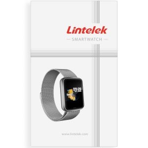 Lintelek Smartwatch H19S - Roestvrij staal - Zilver