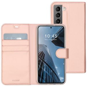 Accezz Wallet Softcase Booktype Samsung Galaxy S22 - Rosé Goud