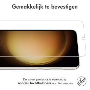 iMoshion Screenprotector Gehard Glas Samsung Galaxy S22 Plus / S23 Plus