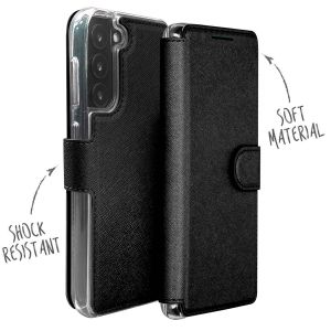 Accezz Xtreme Wallet Bookcase Samsung Galaxy S22 - Zwart