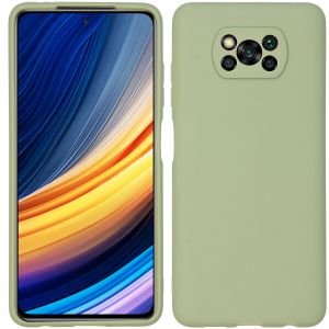 iMoshion Color Backcover Xiaomi Poco X3 (Pro) - Olive Green