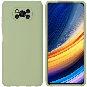 iMoshion Color Backcover Xiaomi Poco X3 (Pro) - Olive Green