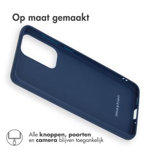 iMoshion Color Backcover Samsung Galaxy A33 - Donkerblauw