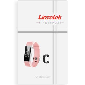 Lintelek Activity tracker ID115Plus HR Duo Pack - Roze & Zwart