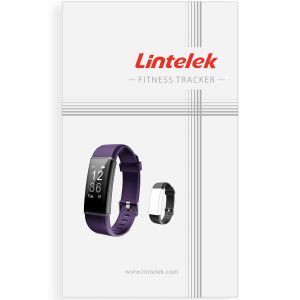Lintelek Activity tracker ID130Plus HR Duo Pack - Paars & Zwart