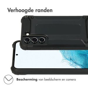 iMoshion Rugged Xtreme Backcover Samsung Galaxy S22 - Zwart