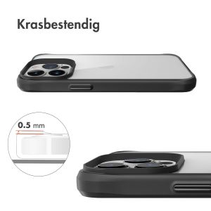 iMoshion Rugged Hybrid Case iPhone 13 Pro - Zwart / Transparant
