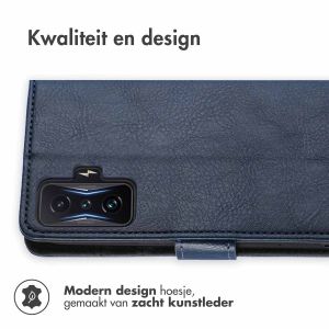 iMoshion Luxe Bookcase Xiaomi Poco F4 GT 5G - Donkerblauw