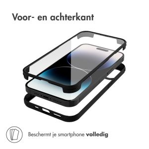 Accezz 360° Full Protective Cover iPhone 14 Pro Max - Zwart